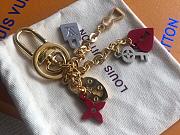 LV M67438 Love Lock Heart and Key Holder - 5