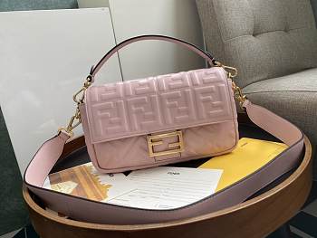 Fendi Baguette Bag 26cm Pink