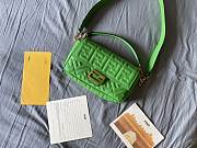 Fendi Baguette Bag 26cm Green - 1