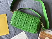 Fendi Baguette Bag 26cm Green - 6