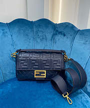 Fendi Baguette Bag 26cm Blue - 1