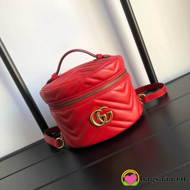Gucci GG Marmont Mini Backpack 003 - 1