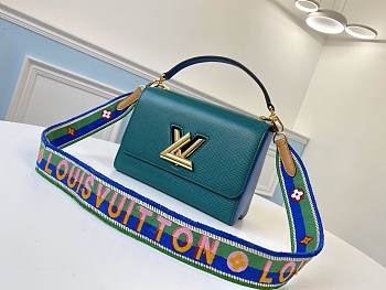 Louis Vuitton Twist Strap MM Bag Epi Leather 001