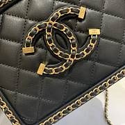 Chanel Small Cosmetic bag 18cm Black - 6