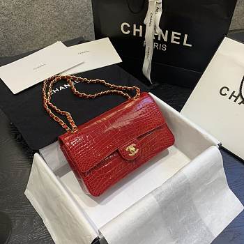 Chanel Flap Bag 25.5cm Red