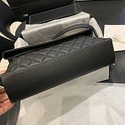 Chanel Caviar Shoulder bag Black 32cm - 6