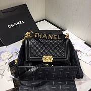Chanel Leboy Bag Lambskin 25cm Black - 1