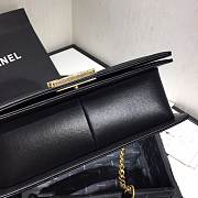 Chanel Leboy Bag Lambskin 25cm Black - 6