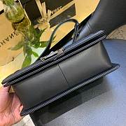 Chanel V Boy Bag 25cm Black - 4