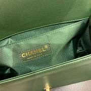Chanel V Boy Bag 25cm Green - 5