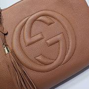 Gucci Soho leather Tote bag 003 - 6