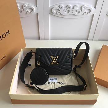 Louis Vuitton Multi Pochette New Wave Bag Black