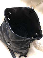 YSL Puffer Handbag 29cm Black - 6