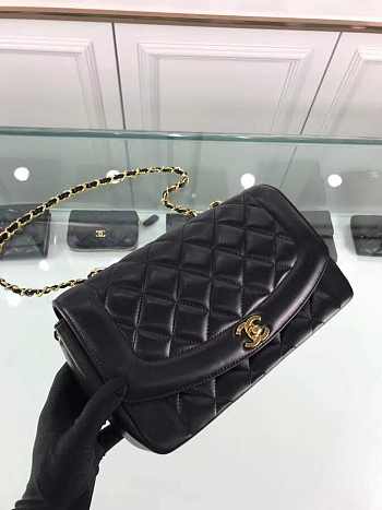 Chanel Flap Bag 25cm Lambskin Black