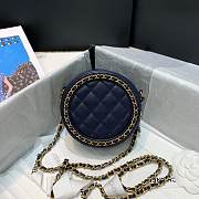 Chanel Round Chain Bag 12cm - 3