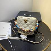 Chanel Bucket bag 18cm White - 1