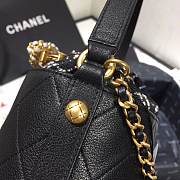 Chanel Small Drawstring Bag Calfskin - 5
