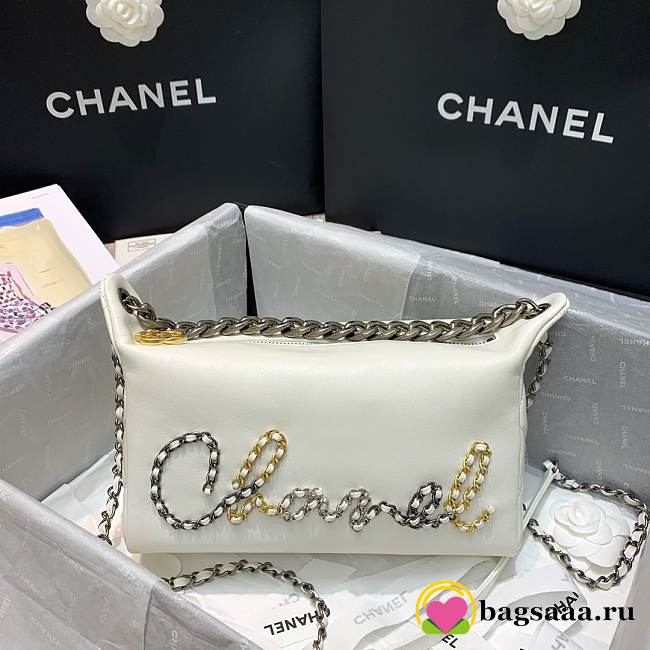 Chanel Chain Shoulder bag White - 1