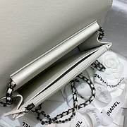 Chanel Chain bag white 19cm - 5