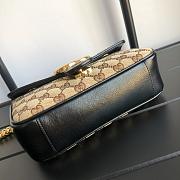 Gucci Marmont Matelasse Mini Bag 22cm Black - 3