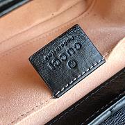 Gucci Marmont Matelasse Mini Bag 22cm Black - 5