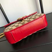 Gucci Marmont Matelasse Mini Bag 22cm Red - 2