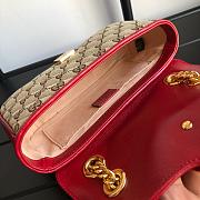 Gucci Marmont Matelasse Mini Bag 22cm Red - 6