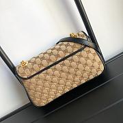 Gucci Marmont Matelasse Mini Bag 26cm Black - 3