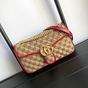 Gucci Marmont Matelasse Mini Bag 26cm Red - 1
