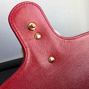 Gucci Marmont Matelasse Mini Bag 26cm Red - 6