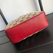 Gucci Red GG Marmont Mini Bag 18cm - 2