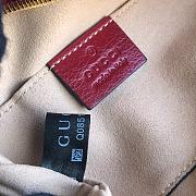 Gucci Red GG Marmont Mini Bag 18cm - 6