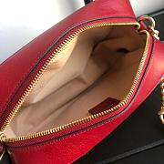 Gucci Red GG Marmont Bag 24cm - 2