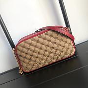 Gucci Red GG Marmont Bag 24cm - 6