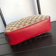 Gucci Red GG Marmont Bag 24cm - 4