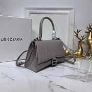 Balenciaga Hourglass Bag 24cm Grey - 3