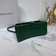 Balenciaga Hourglass Bag 24cm Green - 6