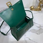 Balenciaga Hourglass Bag 24cm Green - 5