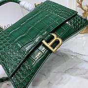 Balenciaga Hourglass Bag 24cm Green - 3