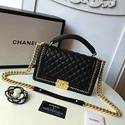 Chanel Leboy Handbag 25cm Black - 1