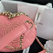 Chanel  Camera Case Lambskin Bag Pink - 2
