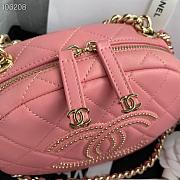 Chanel  Camera Case Lambskin Bag Pink - 6