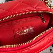 Chanel Camera Case Lambskin Bag Red - 2