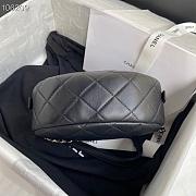 Chanel Camera Case Lambskin Bag Black - 4