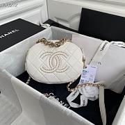 Chanel Camera Case Lambskin Bag White - 1
