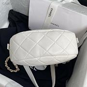 Chanel Camera Case Lambskin Bag White - 2