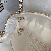 Chanel Camera Case Lambskin Bag White - 5