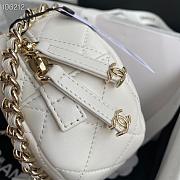 Chanel Camera Case Lambskin Bag White - 6