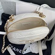 Chanel Camera Case Lambskin Bag White - 4