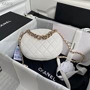 Chanel Camera Case Lambskin Bag White - 3